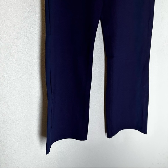 Betabrand Boot Cut Classic Dress Yoga Pants Navy Pull On Size XL Petite Women’s - Picture 4 of 10